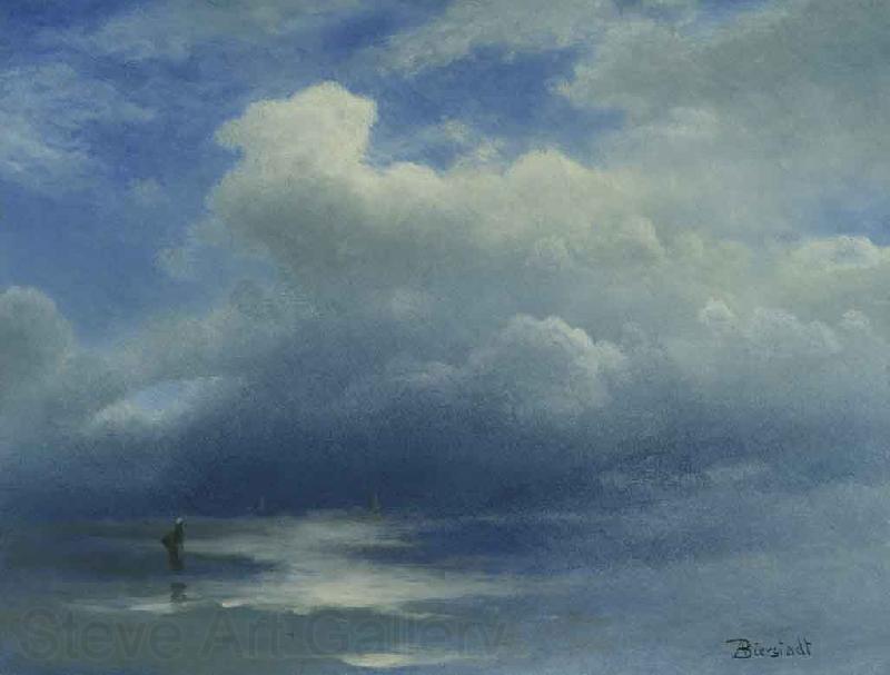 Albert Bierstadt Sea and Sky France oil painting art